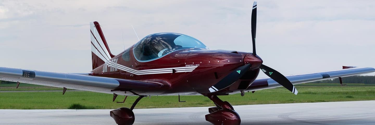 Bristell in a bespoke exterior livery