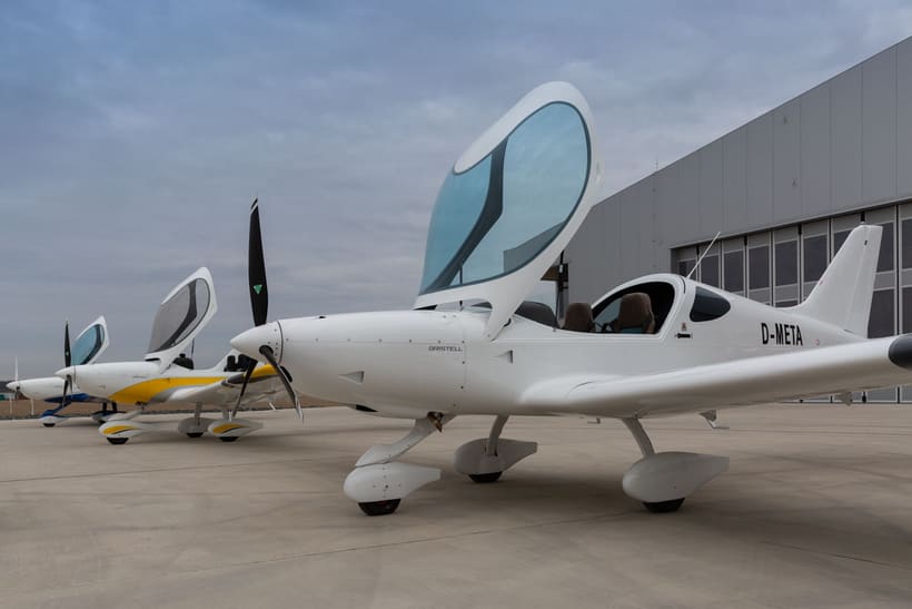 4 BRISTELL airplanes heading to Germany