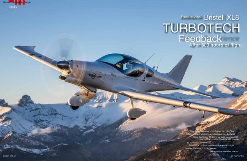 Info-Pilote 01/2025 — BRISTELL XL8 Turbotech + BRISTELL H55 Energic