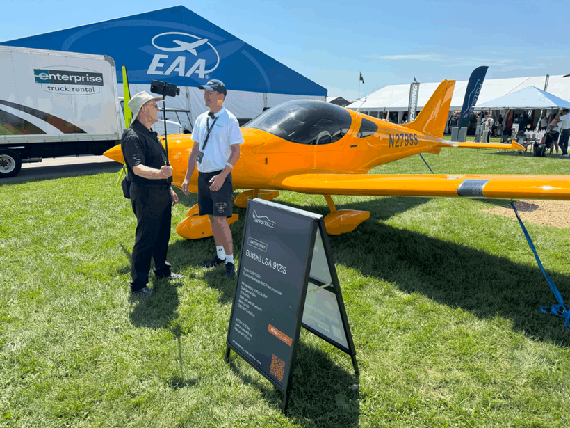 Bristell at EAA AirVenture 2025
