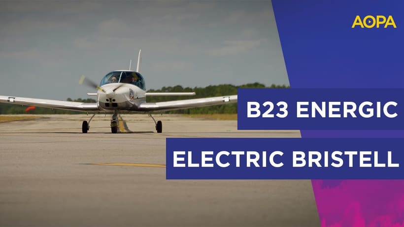 AOPA video review — Flying the H55-Powered Bristell B23 Energic