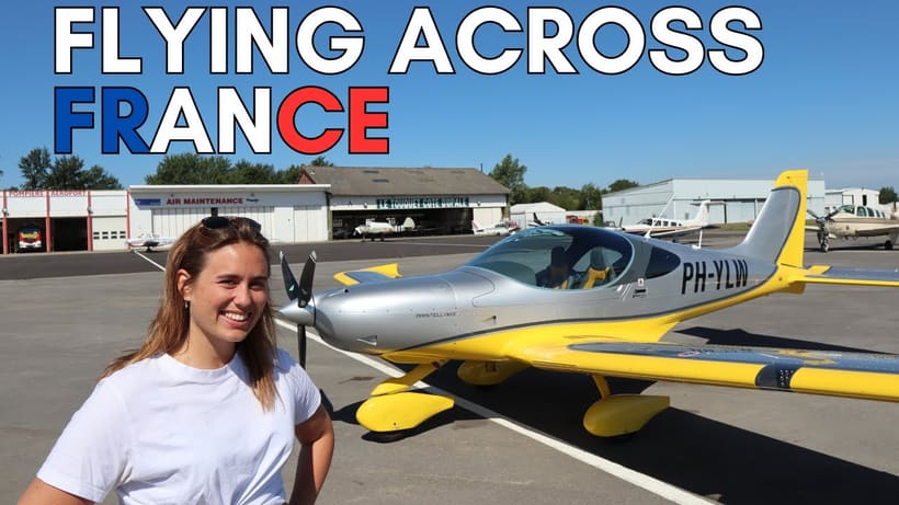 Pilot Bambi video review — French Skies Adventure: Flying Across France in a Bristell B23🛩️✨