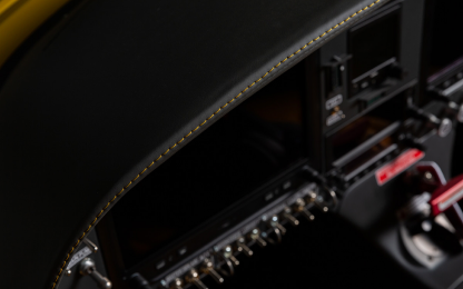 Cockpit stitching detail