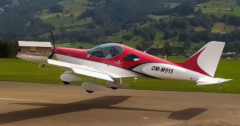 Glider towing in swiss aeroclub Schänis