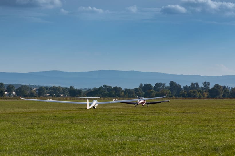 Certification towing tests of Bristell B23 powered by Rotax 915 iS