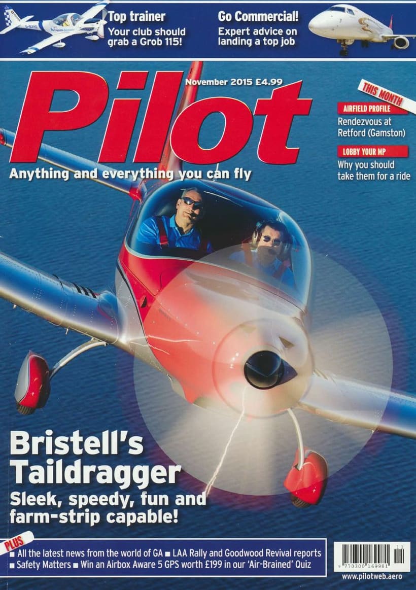 Pilot magazine 11/2015 — BRISTELL's Taildragger