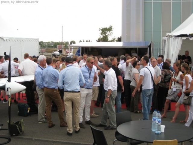 Lyon Air Show 2015 with friends and customers