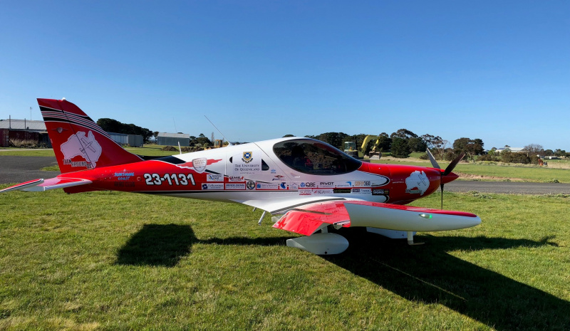 Conquering Australia by air and Guiness book of records